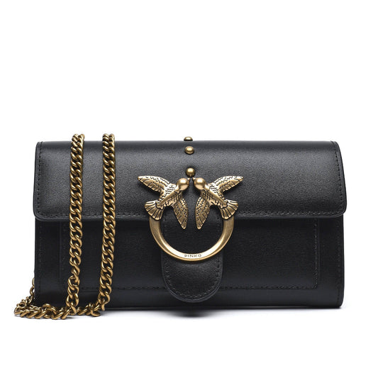 P.I.N.K.O Leather clutch bag LOVE WALLET SIMPLY