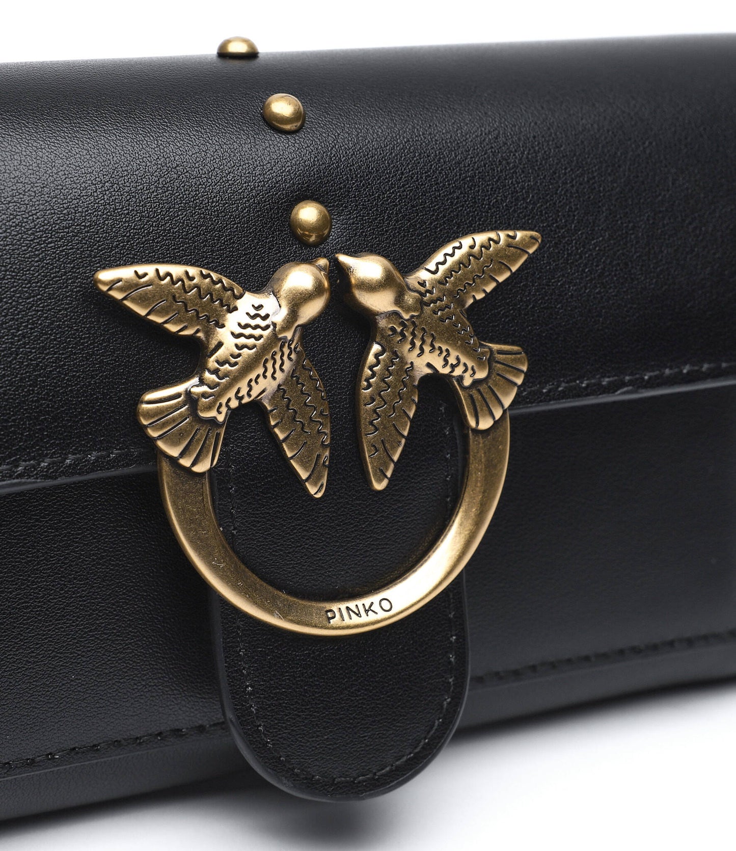 P.I.N.K.O Leather clutch bag LOVE WALLET SIMPLY