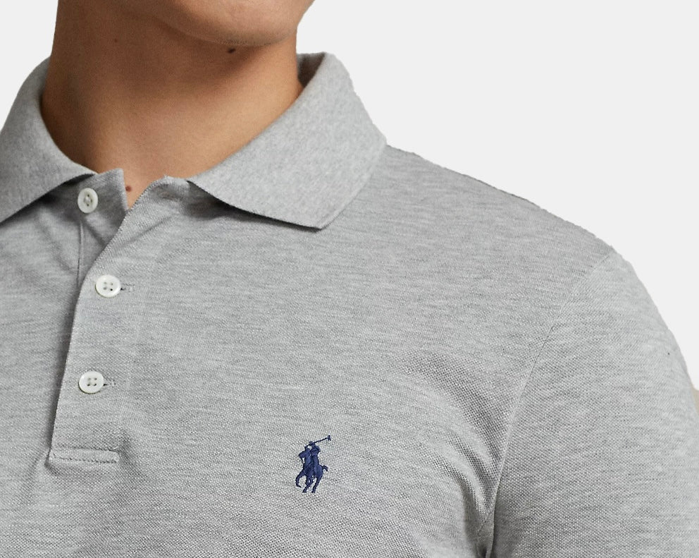 P.o.L-O. R.A.L.P.H. L.A.U.R.E.N. Mesh Polo Shirt Custom Slim Fit Newport