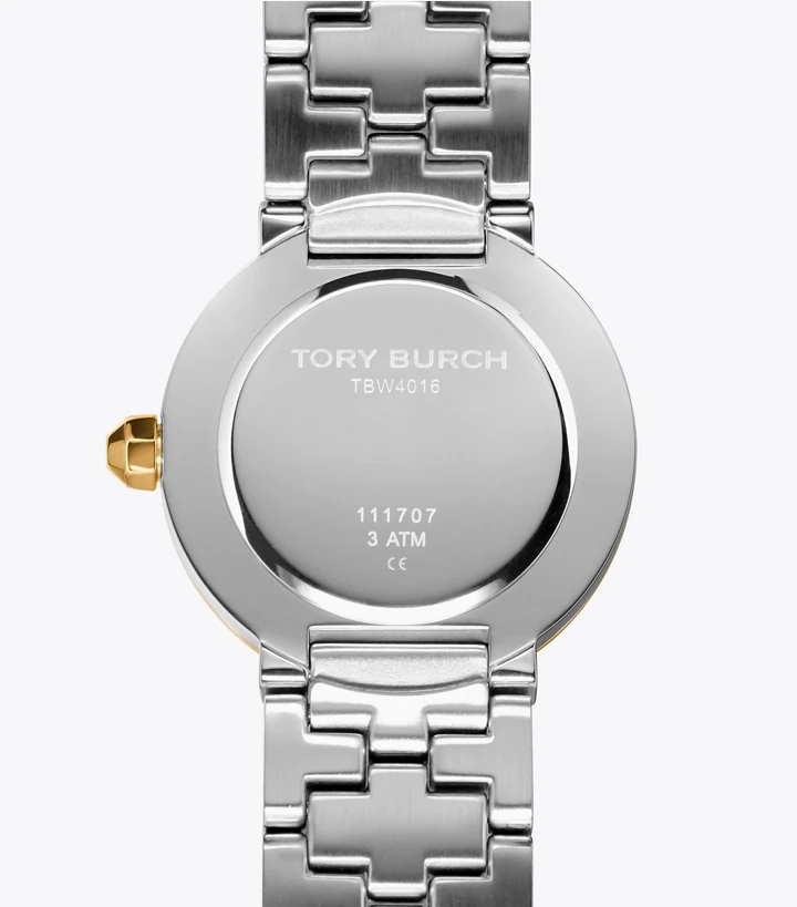 T.O.R.Y. B.U.R.C.H. Reva Ladies Watch, Two-Tone