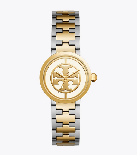 T.O.R.Y. B.U.R.C.H. Reva Ladies Watch, Two-Tone