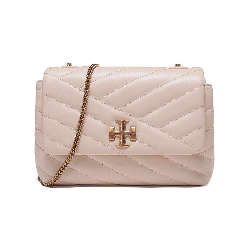 TORY BURCH KIRA CHEVRON SMALL CONVERTIBLE SHOULDER BAG