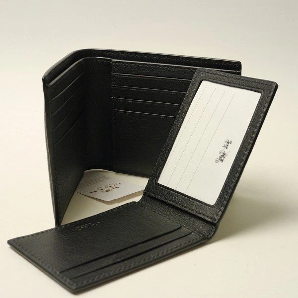 C.O.A.C.H BIFOLD WALLET & CARD HOLDER