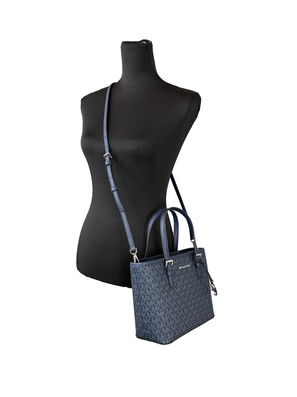 M.I.C.H.A.E.L K.O.R.S Jet Set Travel Extra-Small Logo Top-Zip Tote Bag - Women