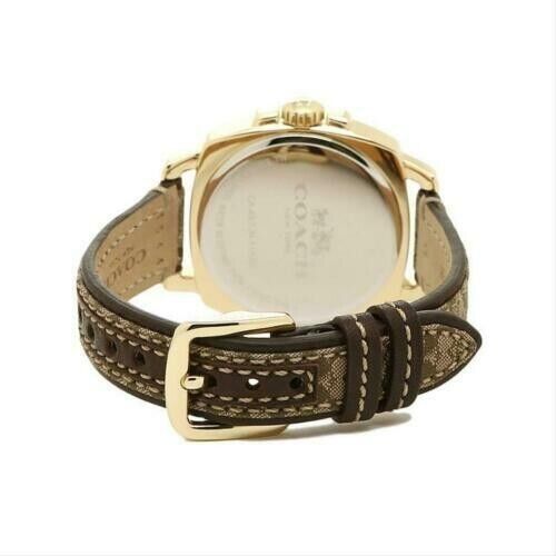 C.O.A.C.H Leather Strap Watch