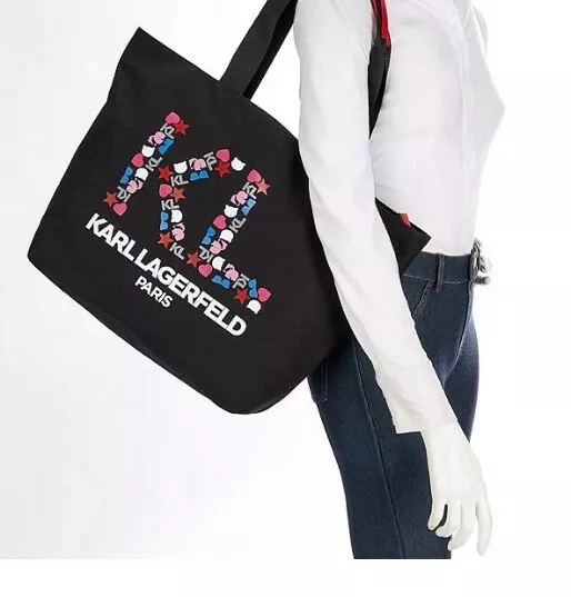 K.A.R.L L.A.G.E.R.F.E.L.D TOTE BAG
