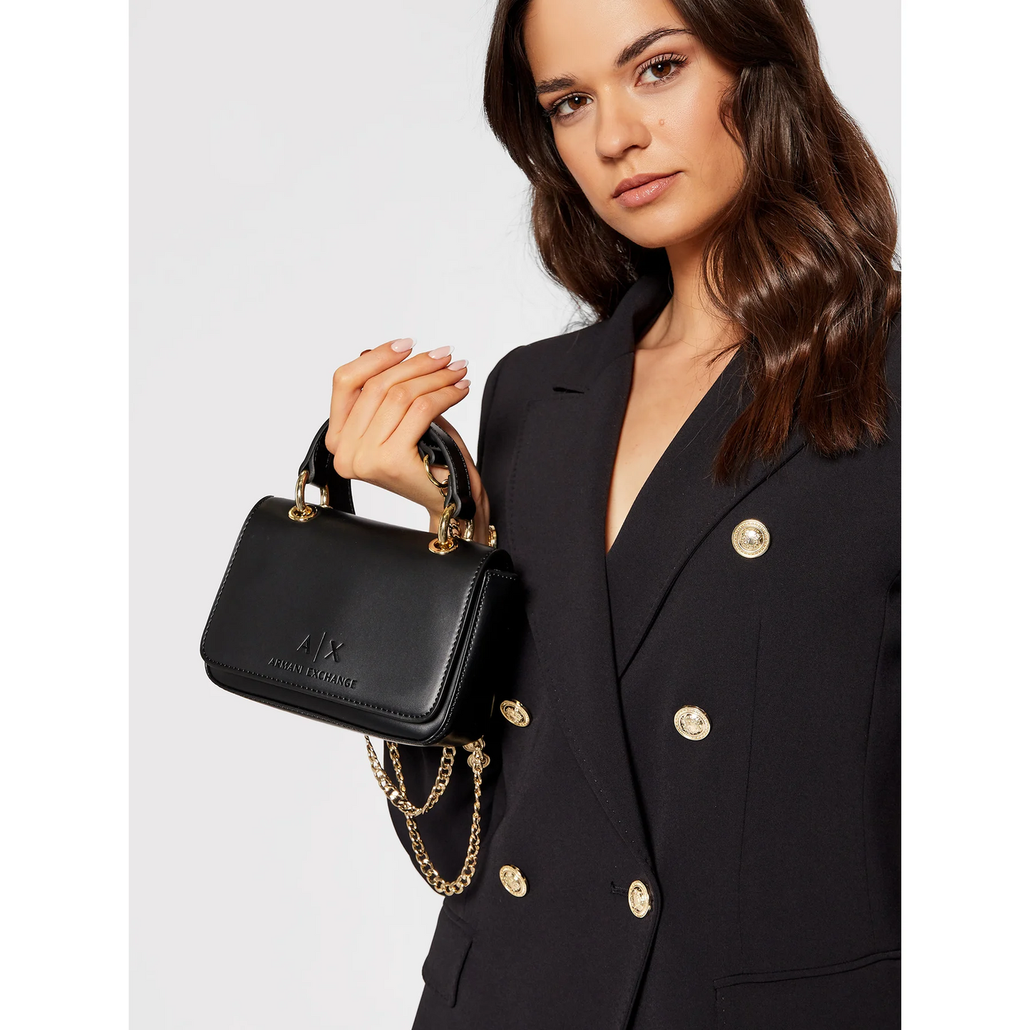 A.R.M.A.N.I E.X.C.H.A.N.G.E SHOULDER BAG