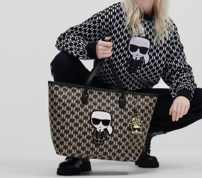 K.A.R.L. L.A.G.E.R.F.E.L.D.  TOTE BAG