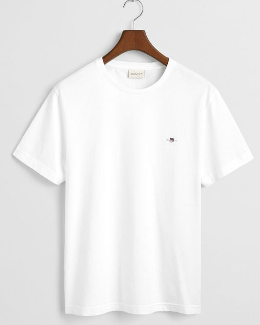 G.a-n.t Reg Shield SS t-shirt White