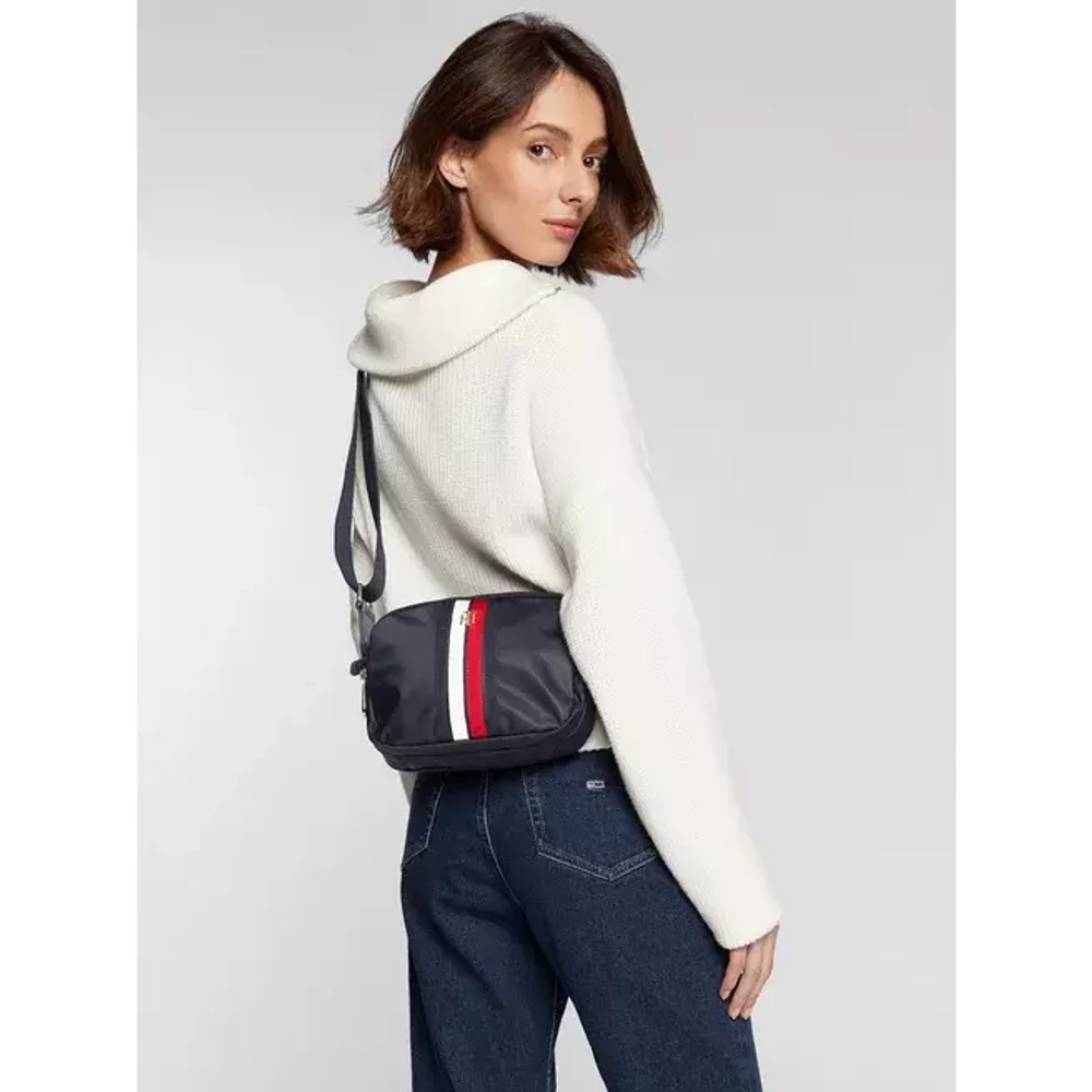 T.O.M.M.Y. H.I.L.F.I.G.E.R. POPPY CROSSOVER BAG