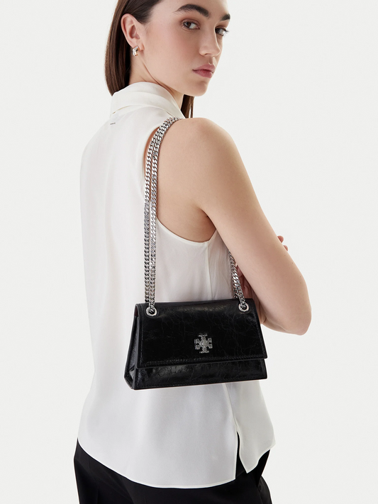 T.O.R.Y B.U.R.C.H MINI KIRA TURNLOCK SHOULDER BAG
