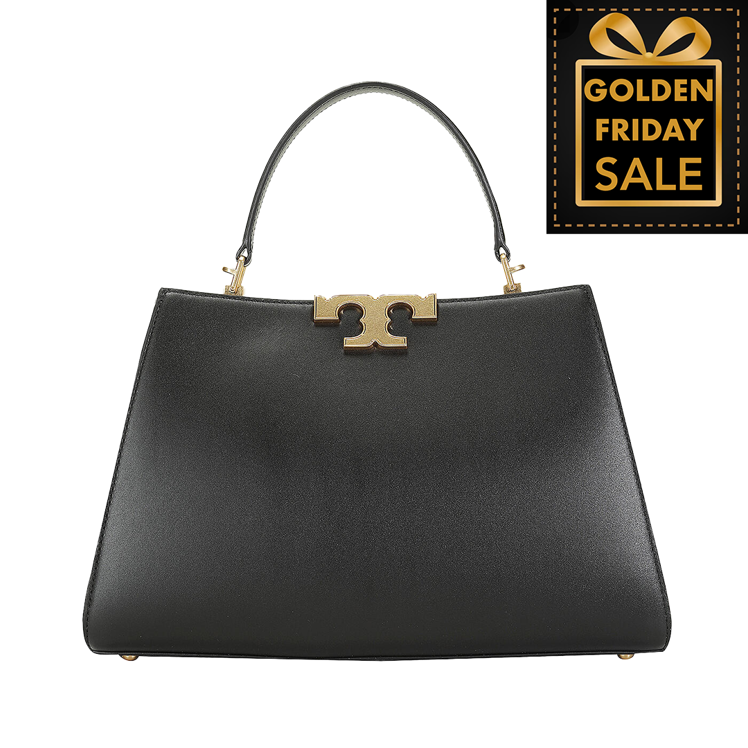 T.O.R.Y B.U.R.C.H Eleanor Satchel Bag with Snap Closure