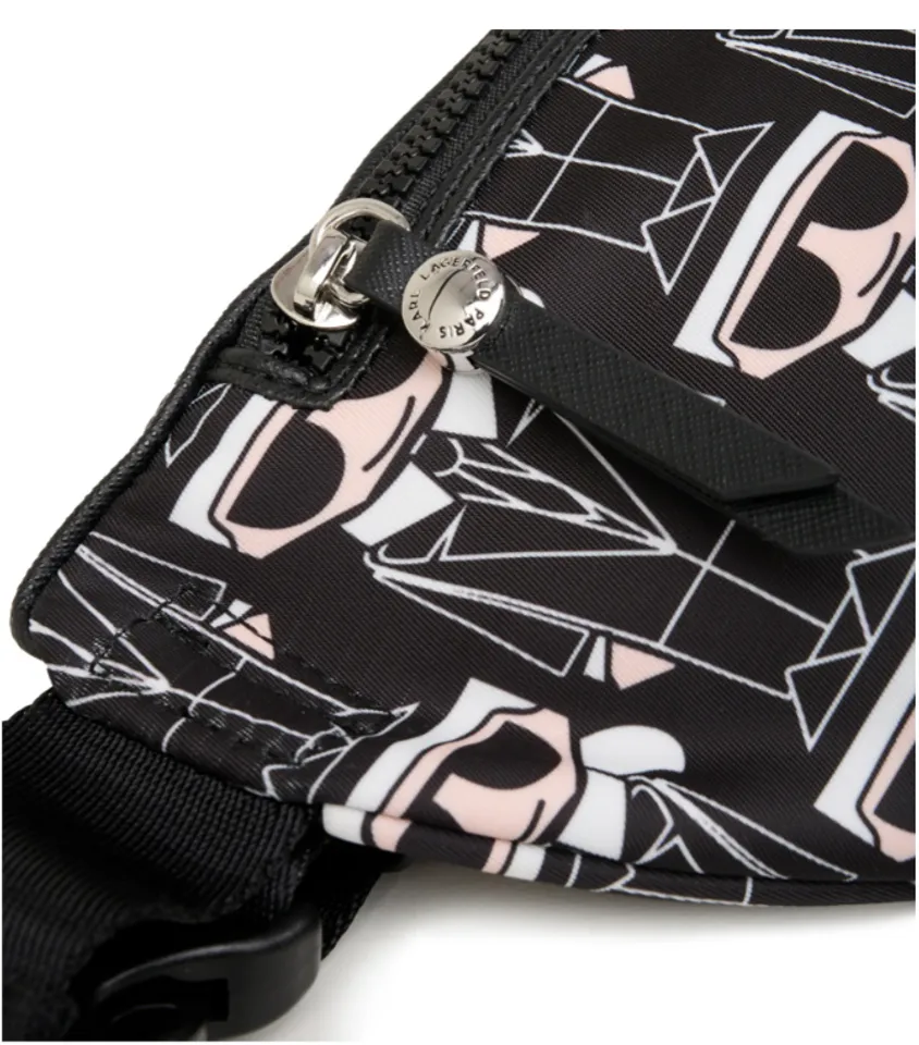 K.A.R.L. L.A.G.E.R.F.E.L.D AMOUR BELT BAG