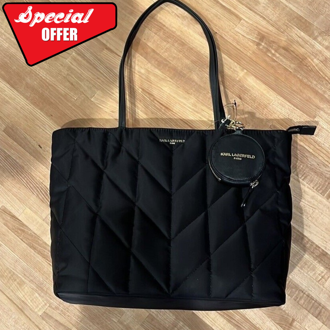 K.A.R.L. L.A.G.E.R.F.E.L.D.  TOTE BAG