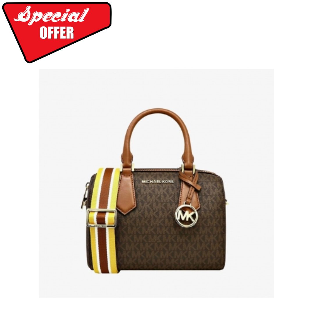 MICHAEL KORS Hayes Small Duffle Satchel Crossbody Bag