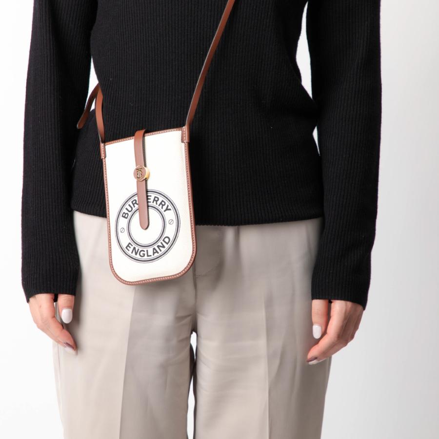 B.U.R.B.E.R.R.Y Cotton Canvas Phone Case Off-White White