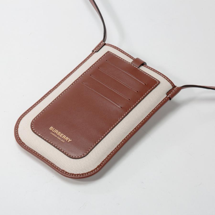 B.U.R.B.E.R.R.Y Cotton Canvas Phone Case Off-White White