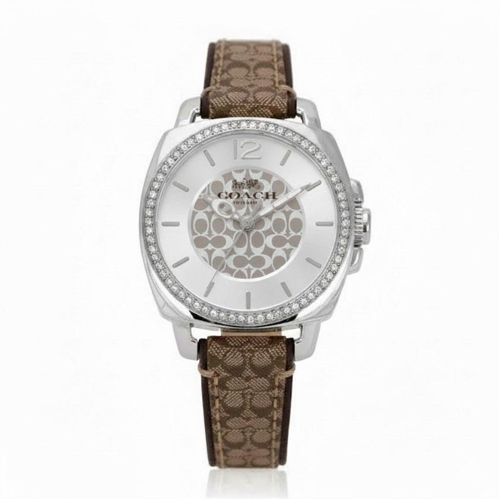 C.O.A.C.H Boyfriend Crystal Women's Watch