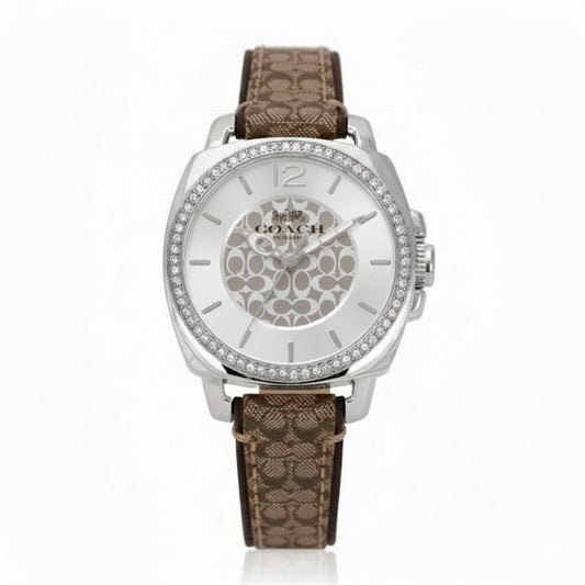 C.O.A.C.H Boyfriend Crystal Women's Watch