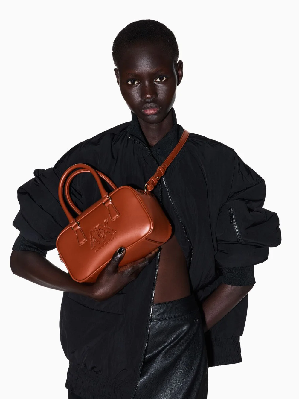 A.R.M.A.N.I E.X.C.H.A.N.G.E CROSSBODY BAG