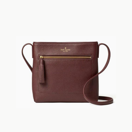 K.A.T.E S.P.A.D.E Jackson Cherry  Top Zip Crossbody Bag