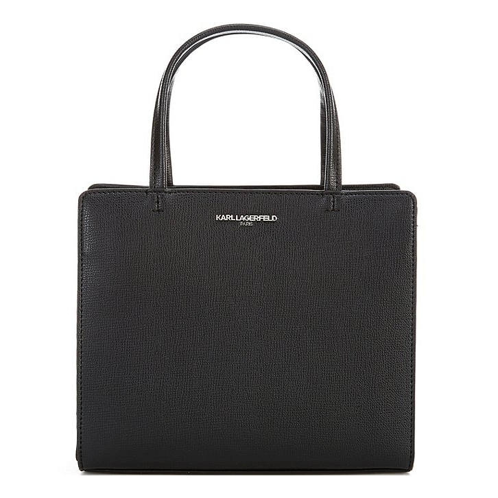 KARL LAGERFELD PARIS Maybelle Satchel Bag With Strap for Shoulder/Crossbody Wear