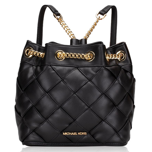 MICHAEL KORS Regina Drawstring Chain Small Backpack