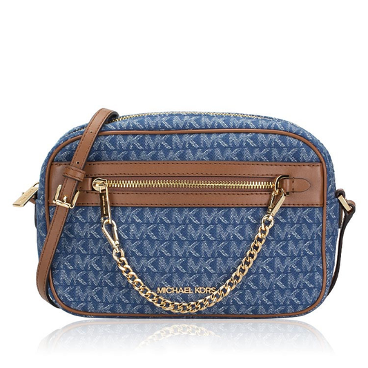 M.I.C.H.A.E.L  K.O.R.S  Jet Set Crossbody Bag with Zip/Chain