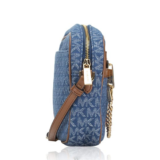 M.I.C.H.A.E.L  K.O.R.S  Jet Set Crossbody Bag with Zip/Chain