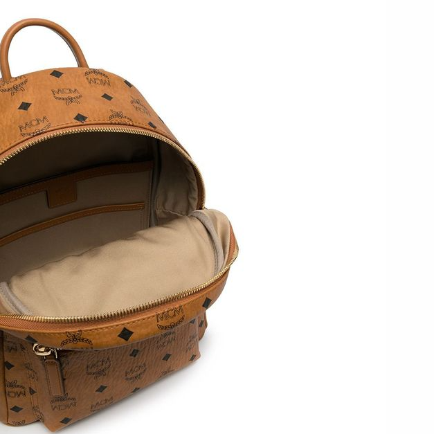 MCM WOMEN'S LOGO BACKPACK