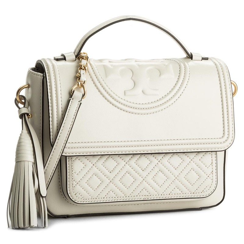 TORY BURCH Fleming Satchel with Removable Strap for Shoulder/Crossbody Wear