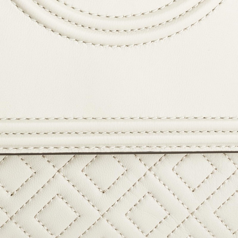 TORY BURCH Fleming Satchel with Removable Strap for Shoulder/Crossbody Wear