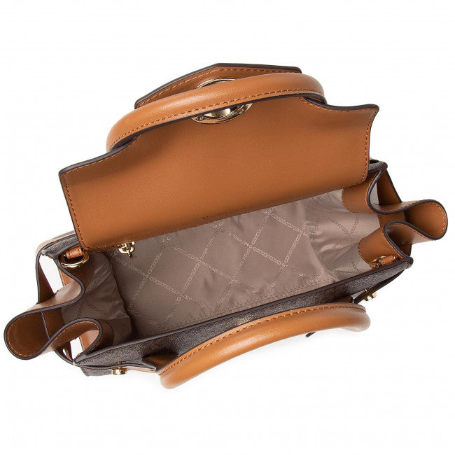 MICHAEL KORS Carmen Belted Satchel/Shoulder Handbag