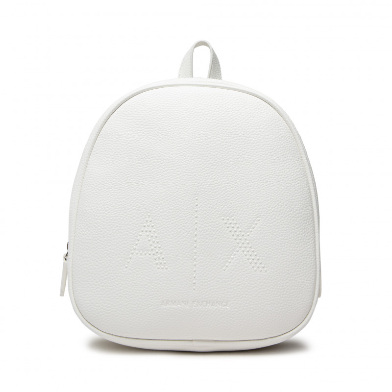 A.R.M.A.N.I E.X.C.H.A.N.G.E Backpack in Off White Color
