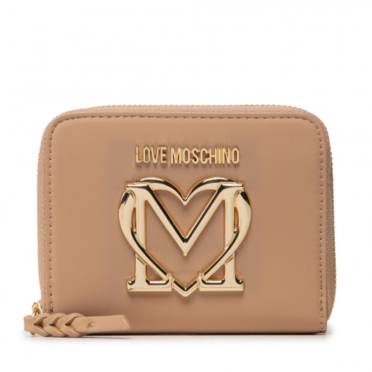 L.O.V.E  M.O.S.C.H.I.N.O  Sabbia Large Women's Wallet
