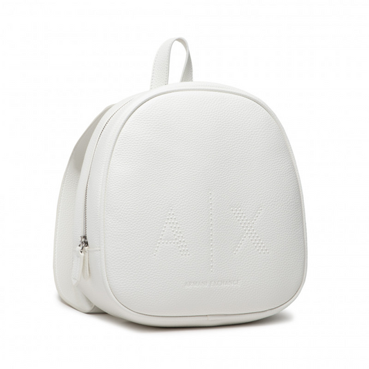 A.R.M.A.N.I E.X.C.H.A.N.G.E Backpack in Off White Color