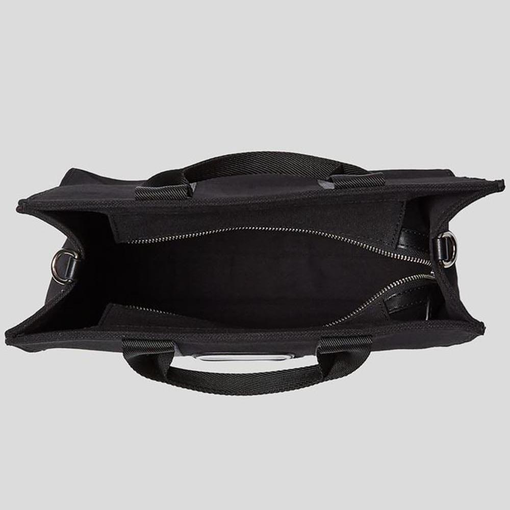 KARL LAGERFELD Karl Iconic Square Canvas Tote Bag