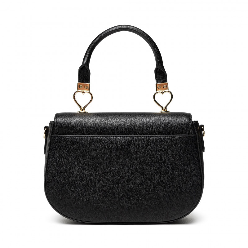 L.O.V.E M.O.S.C.H.I.N.O Shoulder/Crossbody Bag with Heart Plaque Clutch