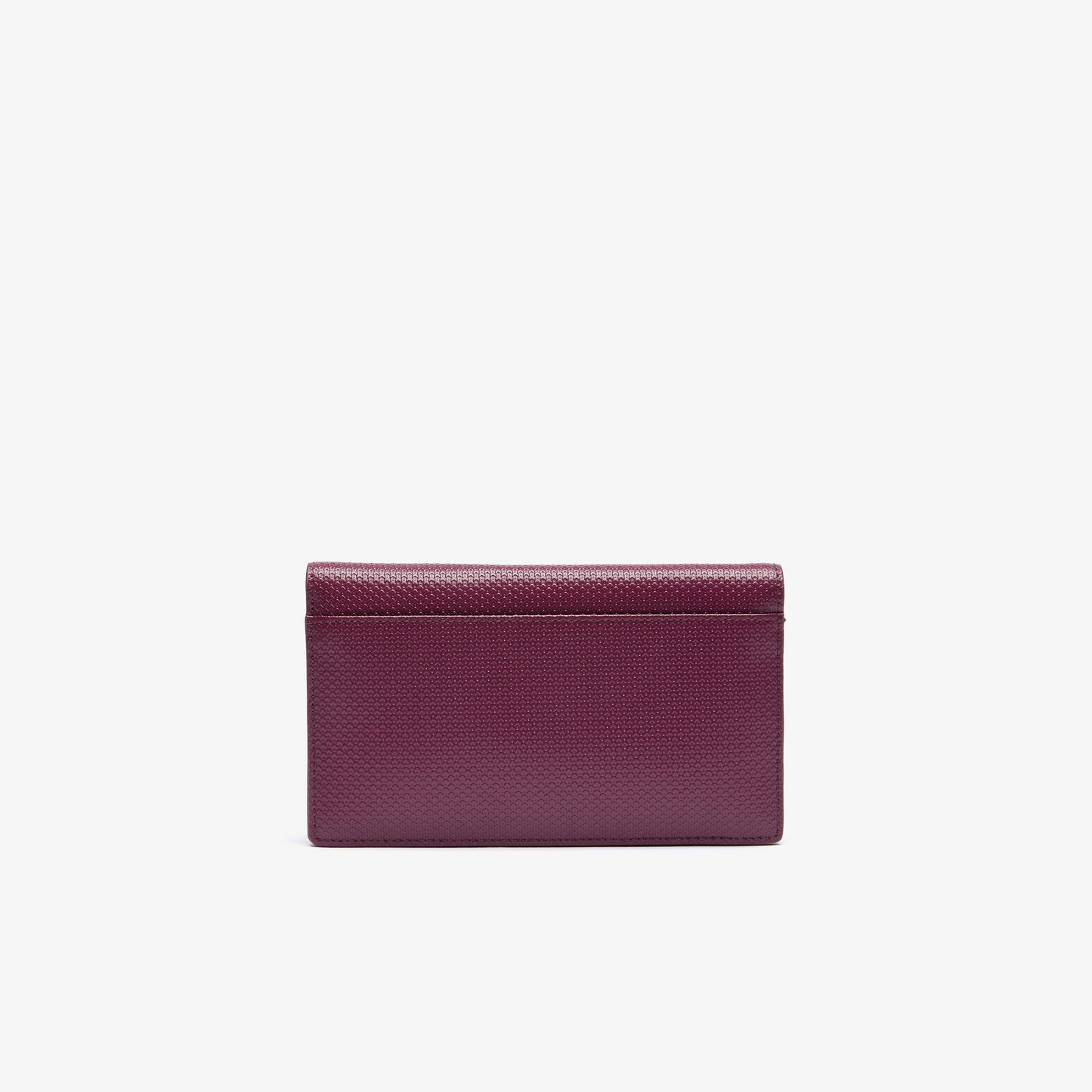 LACOSTE Women's Chantaco Chain Strap Leather Flap Clutch Bag