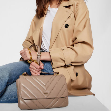 DKNY Vivian Double Flap Handbag