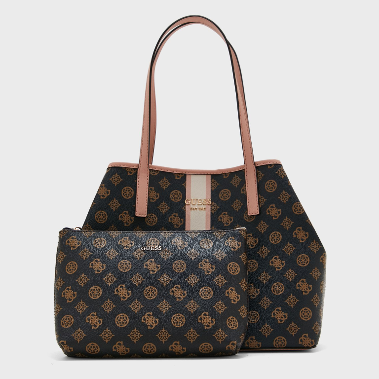 G.U.E.S.S Vikky Logo Tote Bag with Pouch