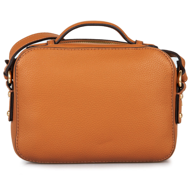 L.O.V.E  M.O.S.C.H.I.N.O  Tabac Single Compartment Crossbody Bag