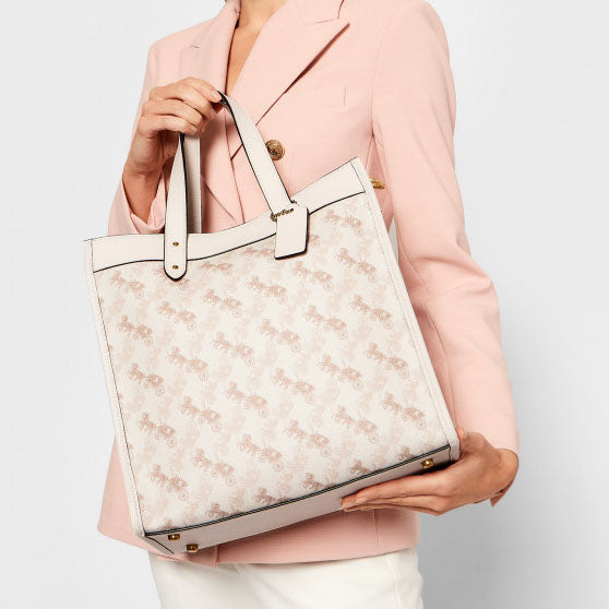 COACH Horse and Carriage Tote Bag in Signature Canvas
