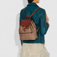 COACH Evie Backpack in Signature Canvas