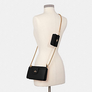 COACH POPPY CROSSBODY with Detachable Strap for Shoulder/Crossbody Wear
