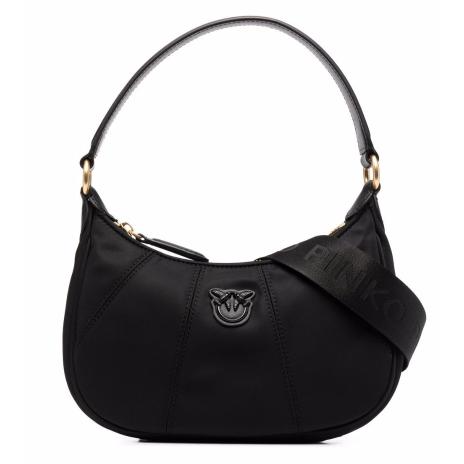 PINKO Love half-moon mini bag with Detachable Strap for Shoulder/Crossbody Wear