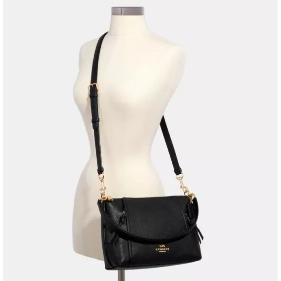 COACH Marlon Shoulder Bag with Detachable Strap for Shoulder/Crossbody Wear