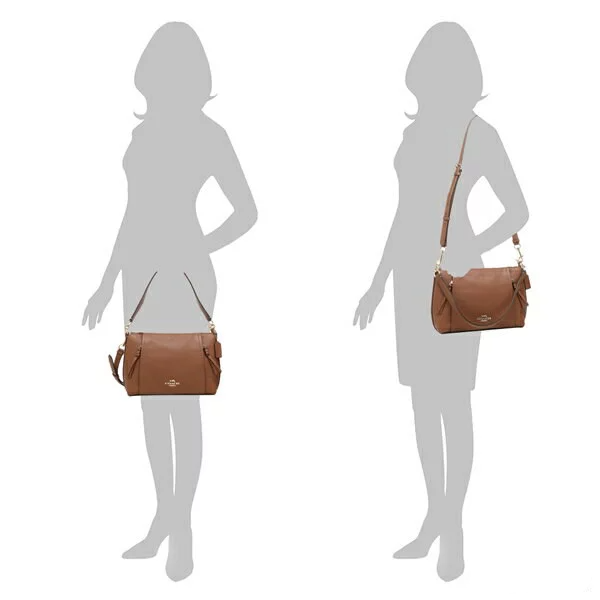 COACH Marlon Shoulder Bag with Detachable Strap for Shoulder/Crossbody Wear