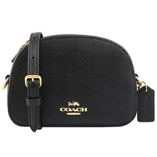 COACH Mini Serena Crossbody in Black with Detachable Strap for Shoulder/Crossbody Wear
