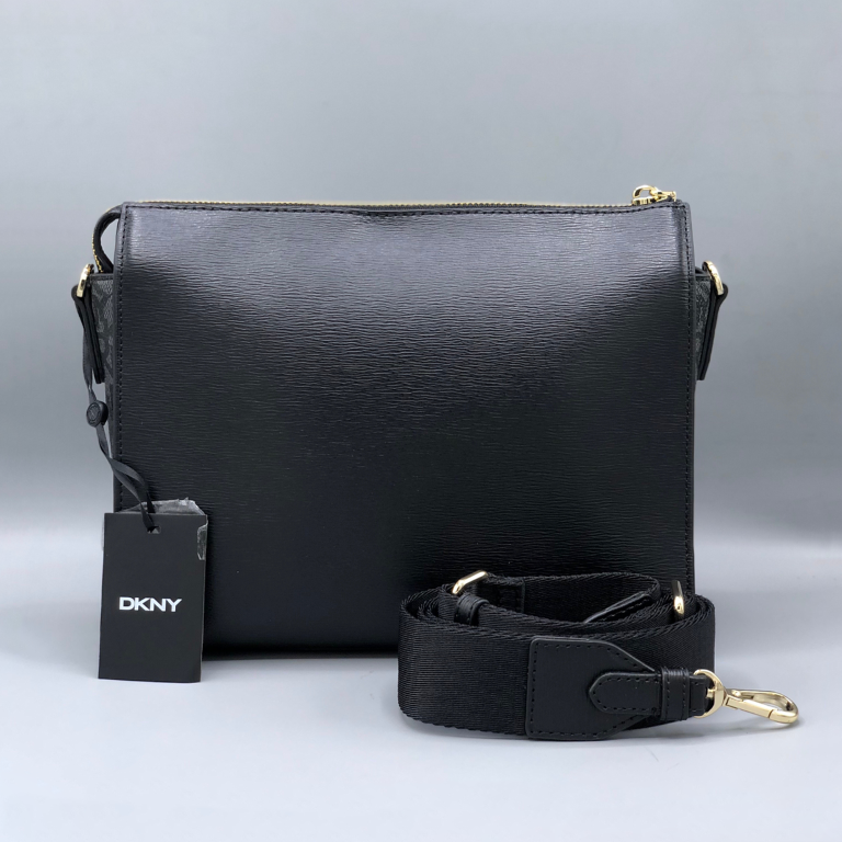 D.K.N.Y Bryant Coated Logo Women Crossbody Bag